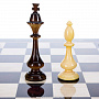 Шахматный ларец с янтарными фигурами "Царский" 48х48 см, фотография 5. Интернет-магазин ЛАВКА ПОДАРКОВ